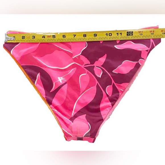 Maaji Reversible Bikini Bottom Sunrise Dye Sublimity Classic Womens L Floral - Picture 6 of 11